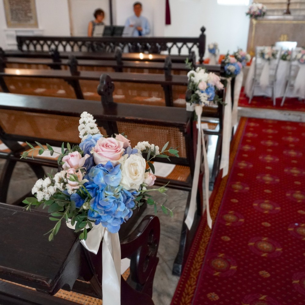 Church Wedding Decor